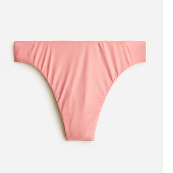NWT J. Crew High-Rise Cheeky Bikini Bottom Size XL Warm Rose - Picture 8 of 8